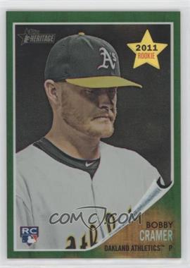 2011 Topps Heritage - Chrome - Green Refractor #C66 - Bobby Cramer