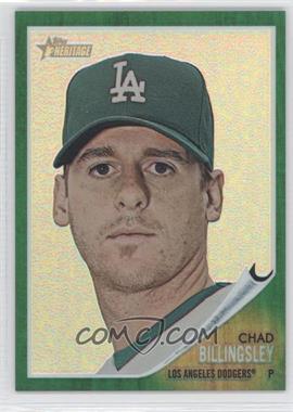 2011 Topps Heritage - Chrome - Green Refractor #C79 - Chad Billingsley