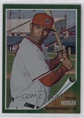 2011 Topps Heritage - Chrome - Green Refractor #C82 - Nyjer Morgan