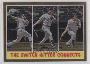 2011 Topps Heritage - Chrome - Refractor #C110 - The Switch Hitter Connects /562