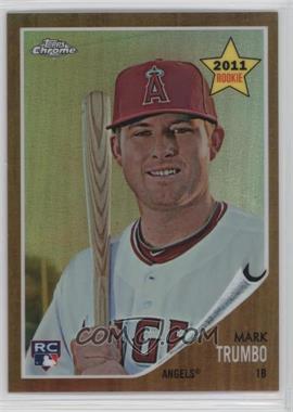 2011 Topps Heritage - Chrome - Refractor #C122 - Mark Trumbo /562