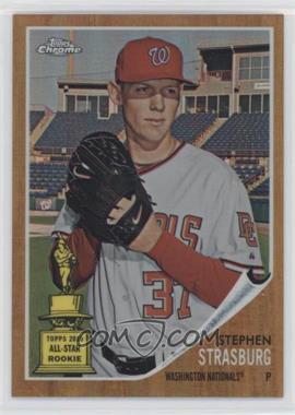 2011 Topps Heritage - Chrome - Refractor #C124 - Stephen Strasburg /562