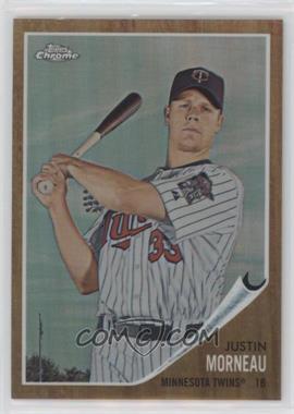 2011 Topps Heritage - Chrome - Refractor #C148 - Justin Morneau /562 [EX to NM]