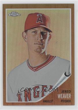 2011 Topps Heritage - Chrome - Refractor #C155 - Jered Weaver /562