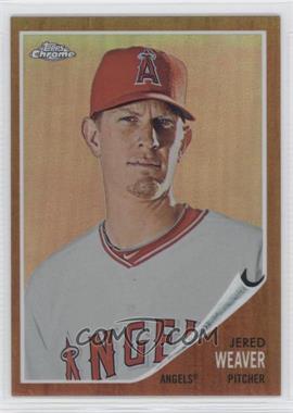 2011 Topps Heritage - Chrome - Refractor #C155 - Jered Weaver /562