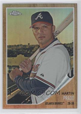 2011 Topps Heritage - Chrome - Refractor #C198 - Martin Prado /562