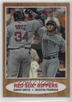 Red Sox Rippers (David Ortiz, Dustin Pedroia) #/562