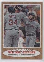 Red Sox Rippers (David Ortiz, Dustin Pedroia) #/562