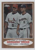 Managers' Dream (Albert Pujols, Ryan Braun) #/1,962