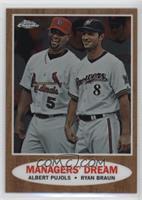 Managers' Dream (Albert Pujols, Ryan Braun) #/1,962