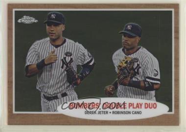 2011 Topps Heritage - Chrome #C102 - Bombers' Double Play Duo (Derek Jeter, Robinson Cano) /1962