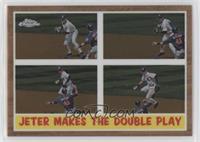 Jeter Makes The Double Play #/1,962