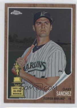 2011 Topps Heritage - Chrome #C125 - Gaby Sanchez /1962