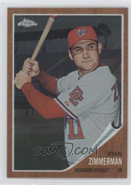 2011 Topps Heritage - Chrome #C154 - Ryan Zimmerman /1962