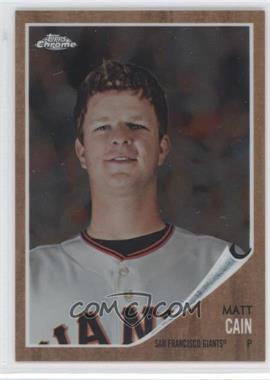 2011 Topps Heritage - Chrome #C176 - Matt Cain /1962