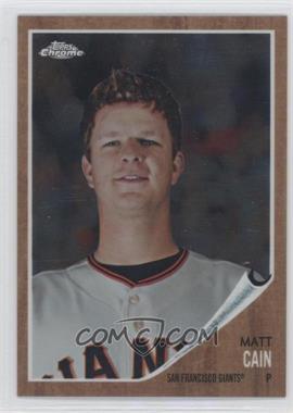 2011 Topps Heritage - Chrome #C176 - Matt Cain /1962