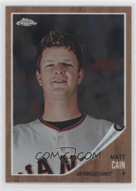 2011 Topps Heritage - Chrome #C176 - Matt Cain /1962