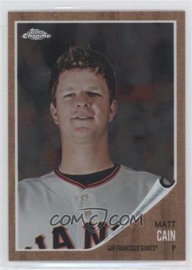 2011 Topps Heritage - Chrome #C176 - Matt Cain /1962