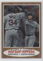Red Sox Rippers (David Ortiz, Dustin Pedroia) #/1,962
