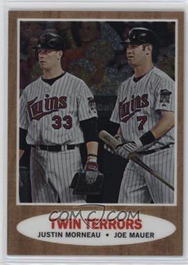 2011 Topps Heritage - Chrome #C83 - Justin Morneau, Joe Mauer /1962