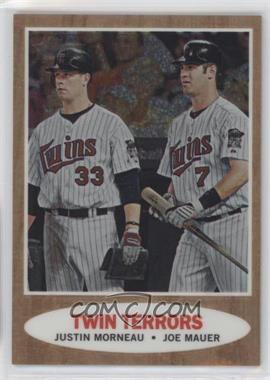 2011 Topps Heritage - Chrome #C83 - Justin Morneau, Joe Mauer /1962