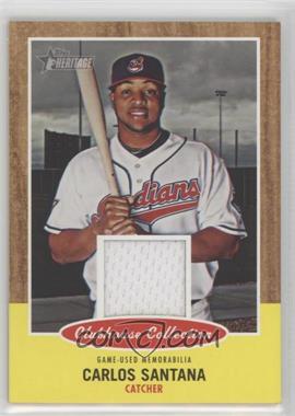 2011 Topps Heritage - Clubhouse Collection Relic #CCR-CS - Carlos Santana