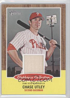 2011 Topps Heritage - Clubhouse Collection Relic #CCR-CU - Chase Utley