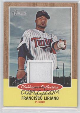 2011 Topps Heritage - Clubhouse Collection Relic #CCR-FL - Francisco Liriano