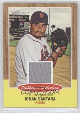 2011 Topps Heritage - Clubhouse Collection Relic #CCR-JS - Johan Santana