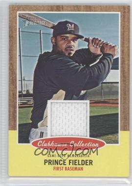 2011 Topps Heritage - Clubhouse Collection Relic #CCR-PF - Prince Fielder