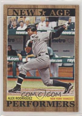 2011 Topps Heritage - New Age Performers #NAP-10 - Alex Rodriguez