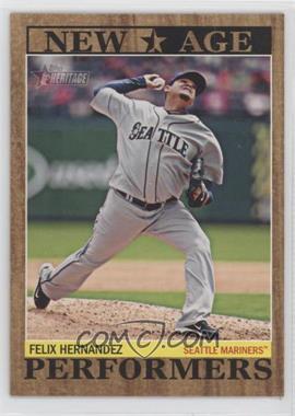 2011 Topps Heritage - New Age Performers #NAP-14 - Felix Hernandez