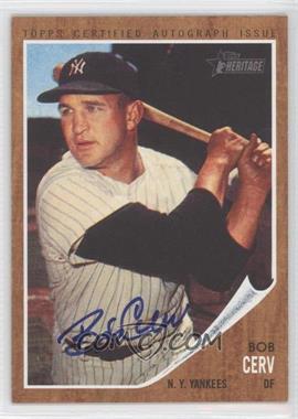 2011 Topps Heritage - Real One Autographs #ROA-BC - Bob Cerv