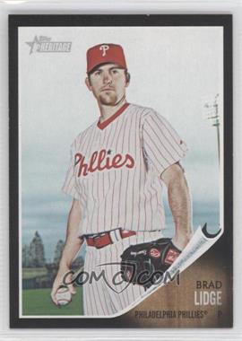 2011 Topps Heritage - Retail - Black Border #C22 - Brad Lidge