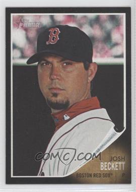 2011 Topps Heritage - Retail - Black Border #C36 - Josh Beckett