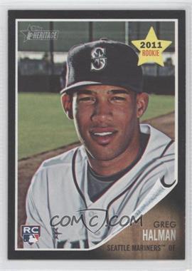 2011 Topps Heritage - Retail - Black Border #C88 - Greg Halman