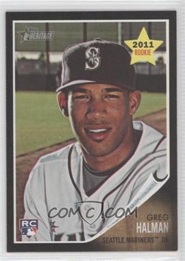 2011 Topps Heritage - Retail - Black Border #C88 - Greg Halman