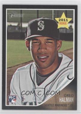 2011 Topps Heritage - Retail - Black Border #C88 - Greg Halman