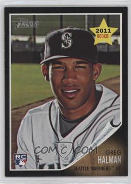 2011 Topps Heritage - Retail - Black Border #C88 - Greg Halman