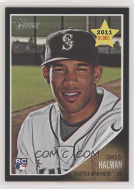 2011 Topps Heritage - Retail - Black Border #C88 - Greg Halman