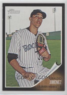 2011 Topps Heritage - Retail - Black Border #C94 - Ubaldo Jimenez