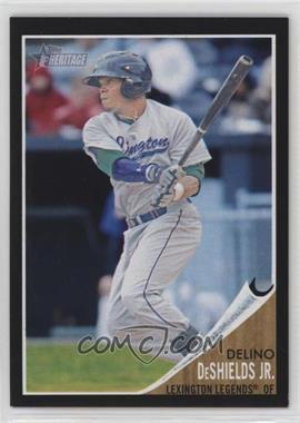 2011 Topps Heritage Minor League Edition - [Base] - Black Border #11 - Delino DeShields Jr. /62