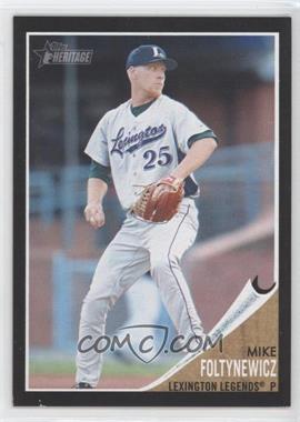 2011 Topps Heritage Minor League Edition - [Base] - Black Border #113 - Mike Foltynewicz /62