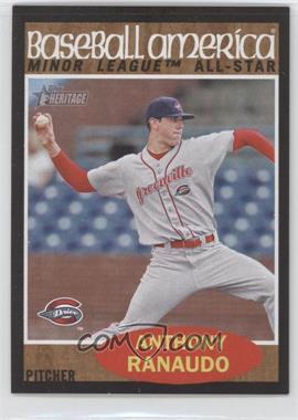 2011 Topps Heritage Minor League Edition - [Base] - Black Border #229 - Baseball America Minor League All-Star - Anthony Ranaudo /62