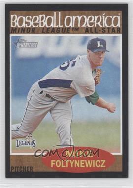 2011 Topps Heritage Minor League Edition - [Base] - Black Border #231 - Baseball America Minor League All-Star - Michael Foltynewicz /62