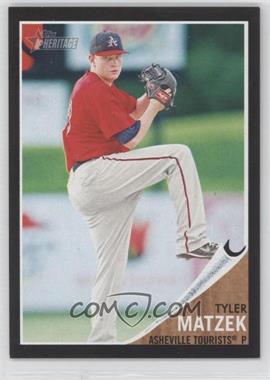 2011 Topps Heritage Minor League Edition - [Base] - Black Border #26 - Tyler Matzek /62