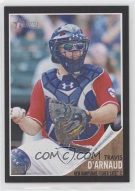 2011 Topps Heritage Minor League Edition - [Base] - Black Border #9 - Travis d'Arnaud /62