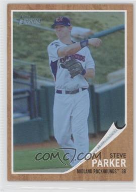 2011 Topps Heritage Minor League Edition - [Base] - Blue Tint #176 - Stephen Parker /620