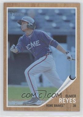 2011 Topps Heritage Minor League Edition - [Base] - Blue Tint #193 - Elmer Reyes /620