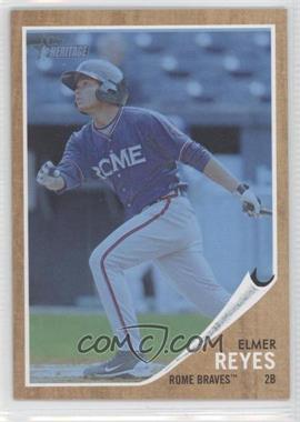 2011 Topps Heritage Minor League Edition - [Base] - Blue Tint #193 - Elmer Reyes /620